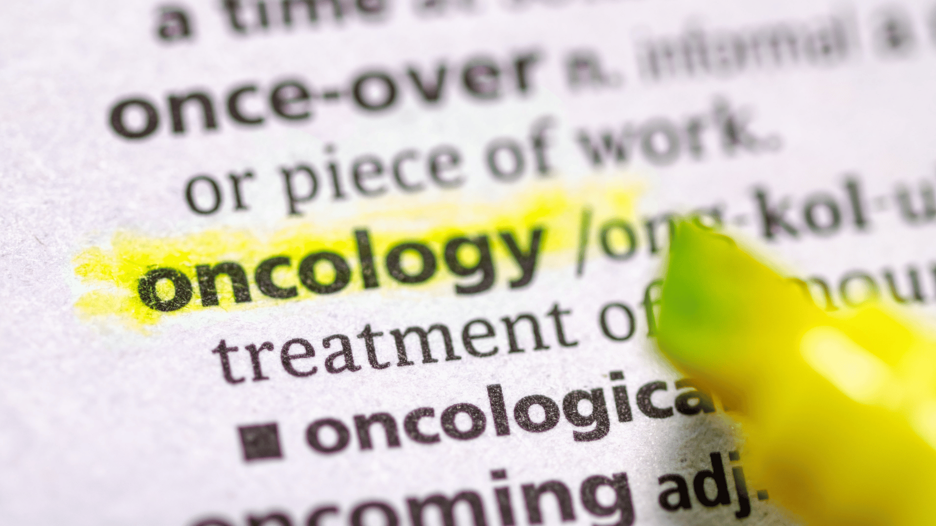 Acupuncture treatment for oncology 